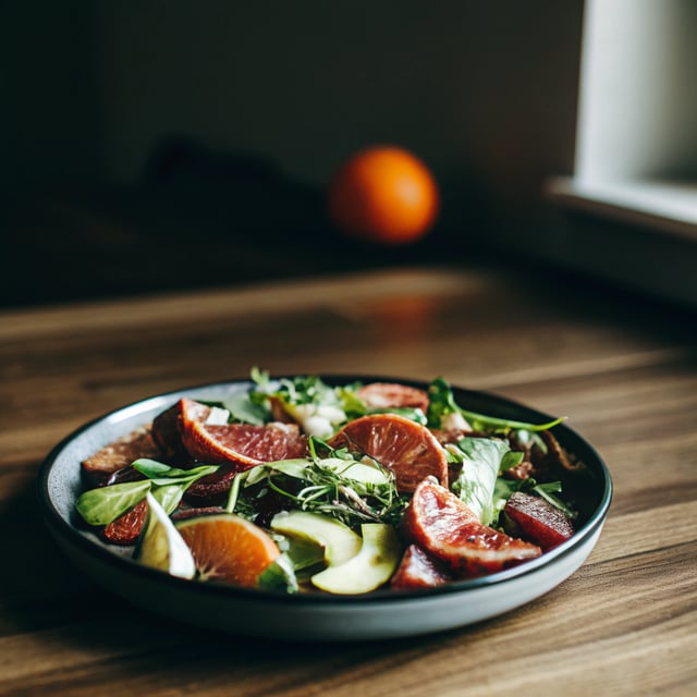 Blood Orange & Avocado Salad