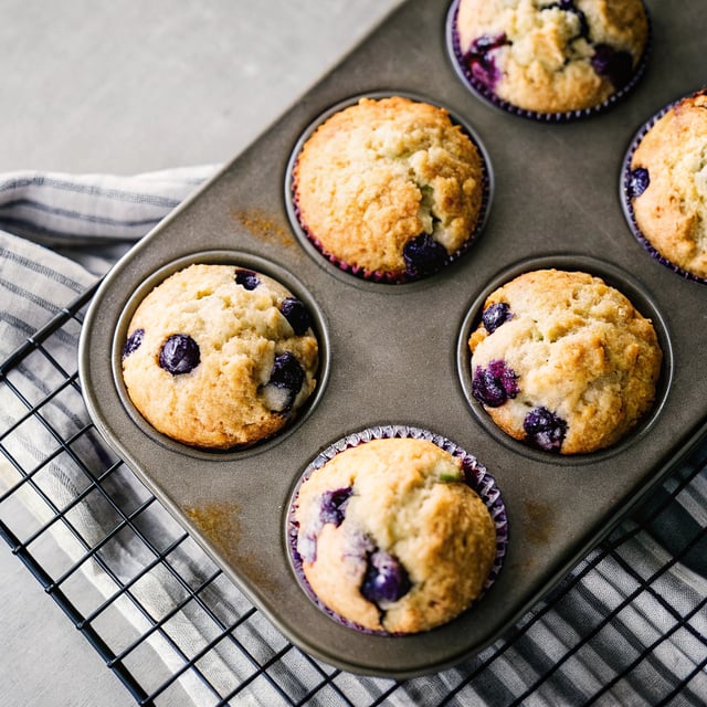 Blueberry Lemon Muffins