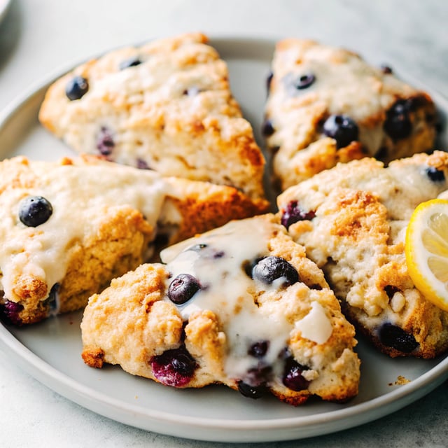 Blueberry Lemon Scones