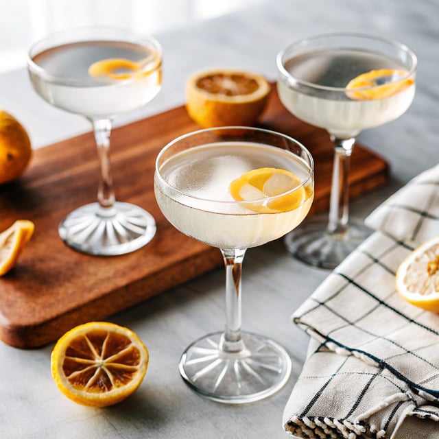 Classic French 75 Cocktail