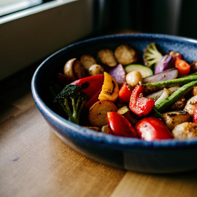Colorful Roasted Vegetables