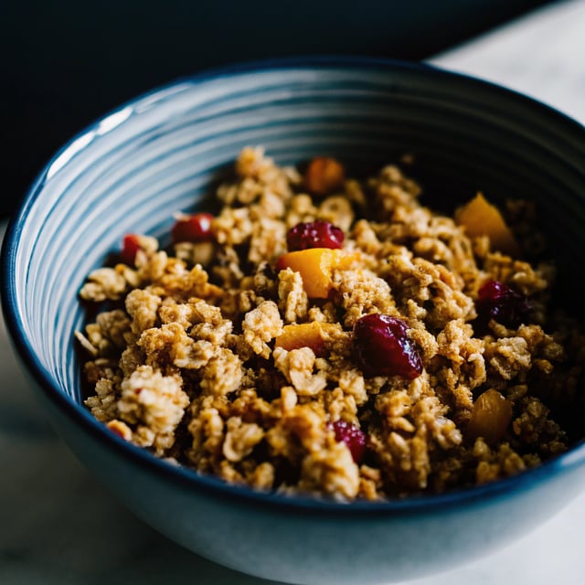 Cranberry Orange Granola