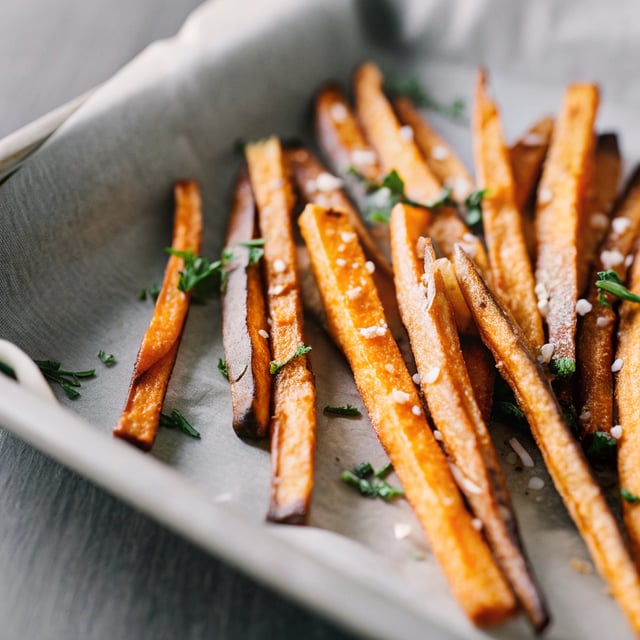 Crispy Baked Sweet Potato Fries