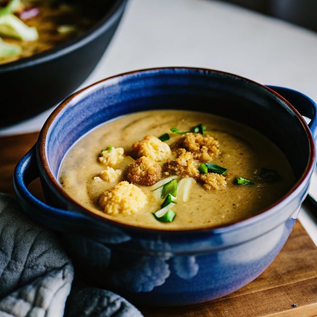Curried Cauliflower Soup