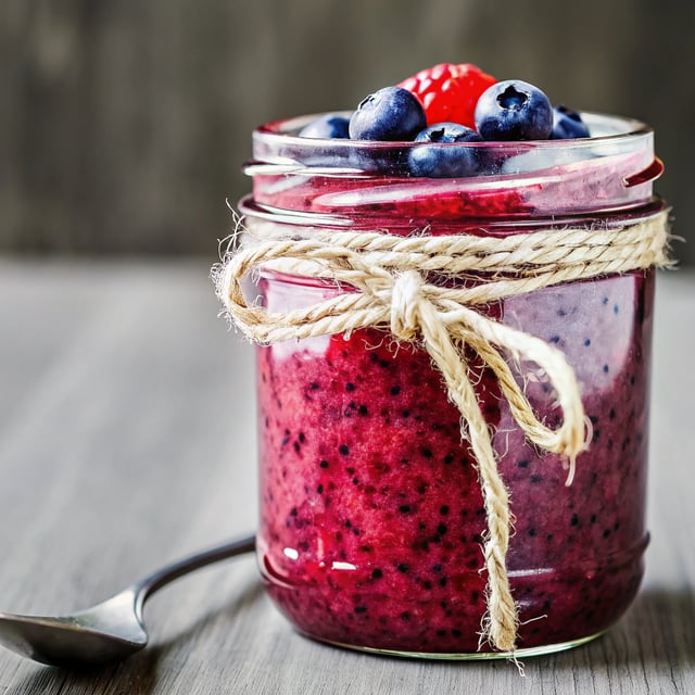 Easy Berry Chia Seed Jam