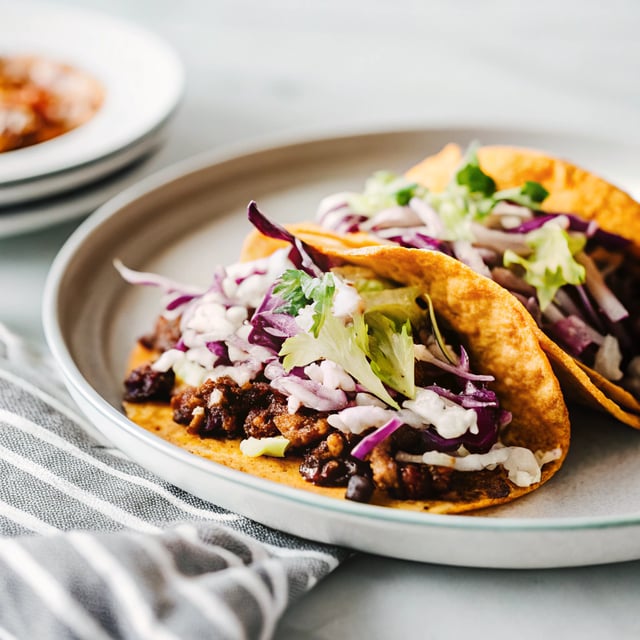Easy Black Bean Tacos