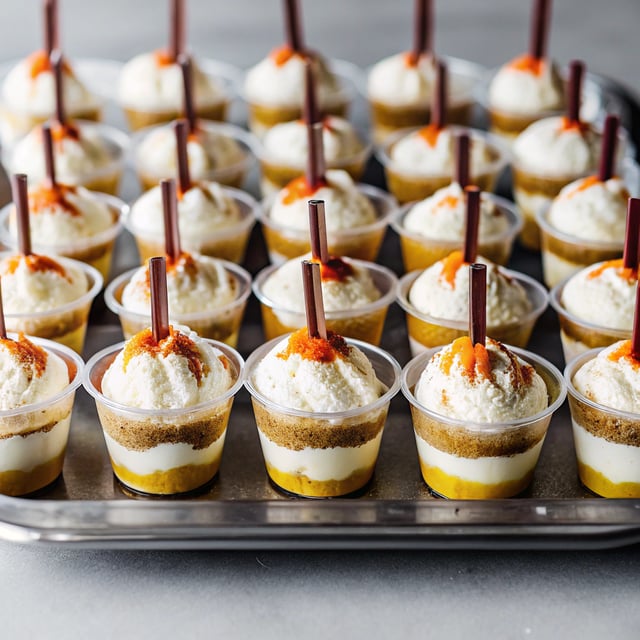 Easy Pumpkin Cheesecake Cups