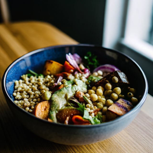 Farmers’ Market Bowl with Green Goddess Sauce