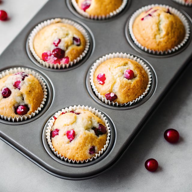 Fresh Cranberry Orange Muffins