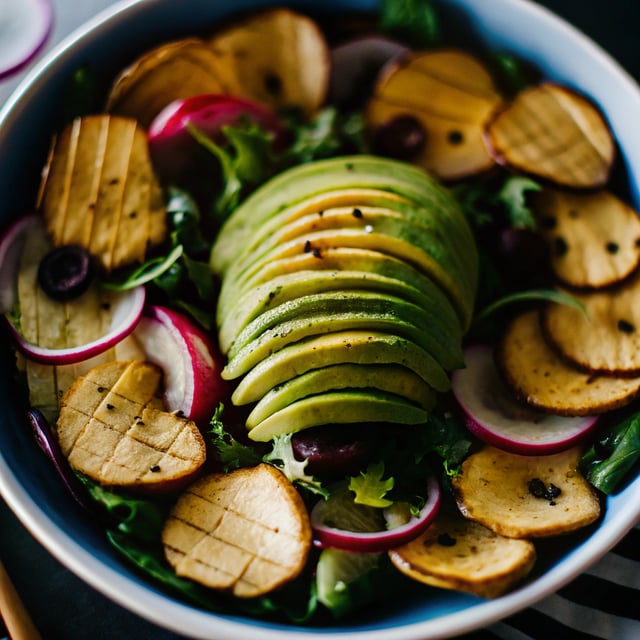 Fresh Herbed Avocado Salad