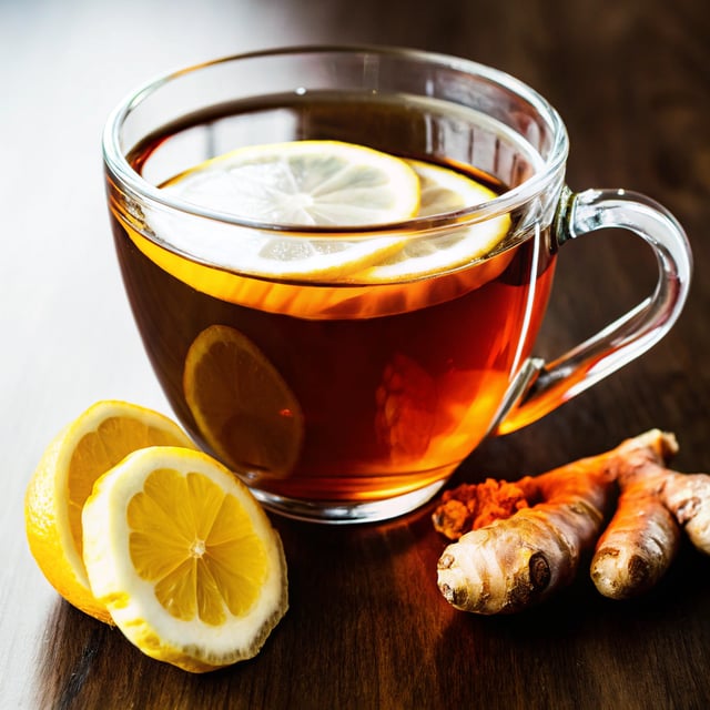Fresh Turmeric Tea