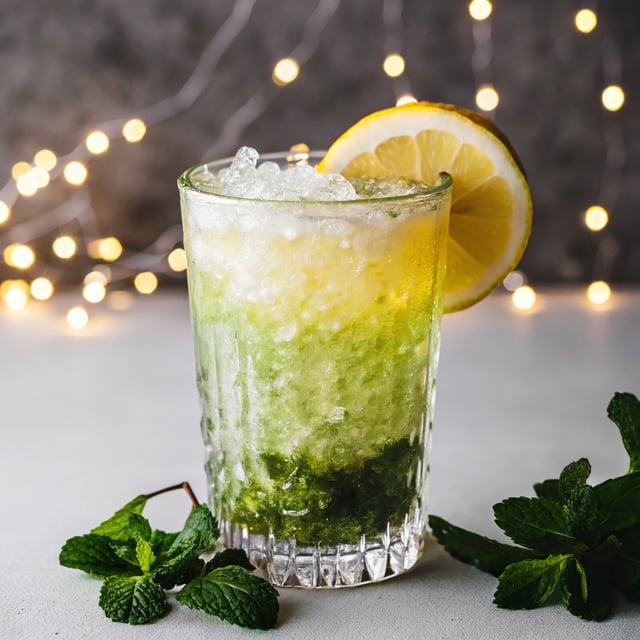 Frozen Mint Lemonade