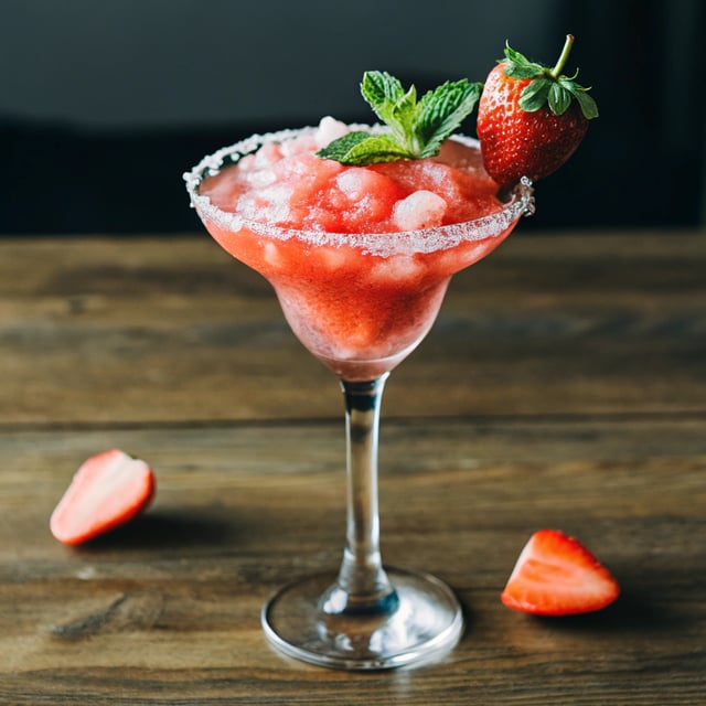 Frozen Strawberry Margaritas
