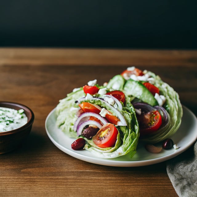 Greek Wedge Salad
