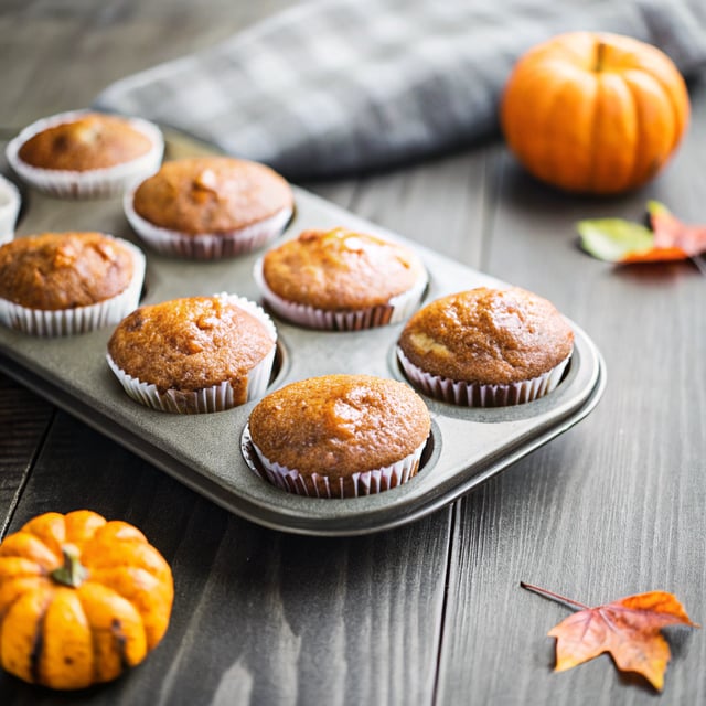 Healthy Pumpkin Muffins