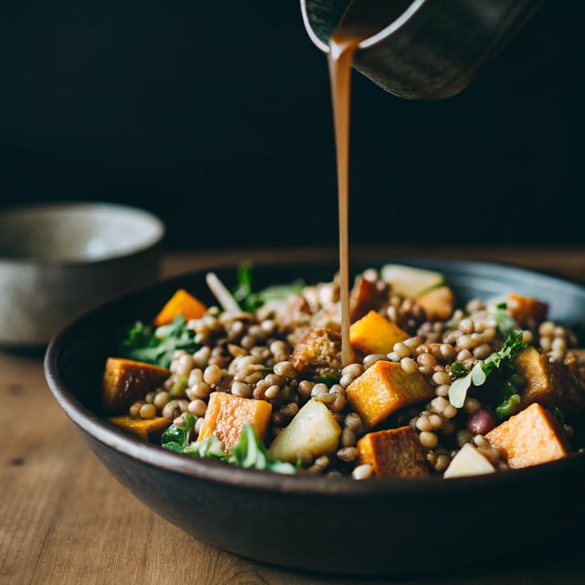Hearty Roasted Butternut Squash & Apple Salad