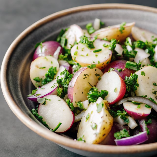 Herbed Potato Salad (no mayo!)