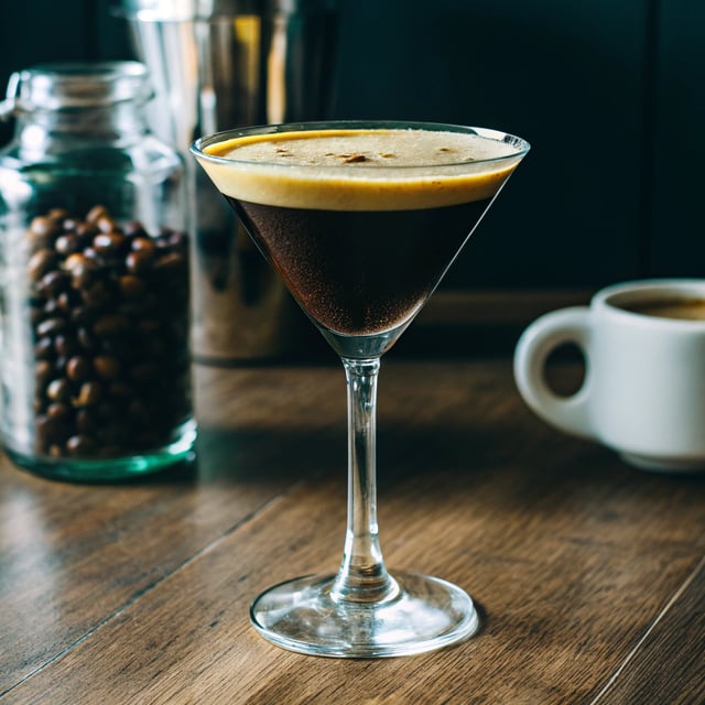 Homemade Espresso Martini