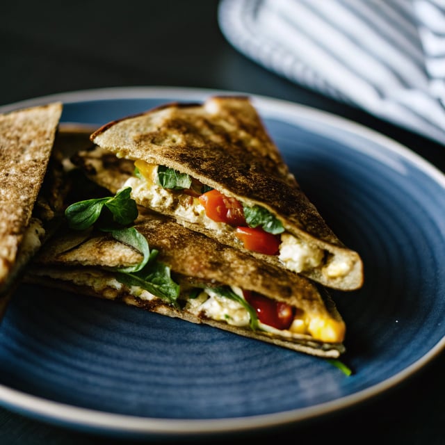 Hummus Quesadillas!