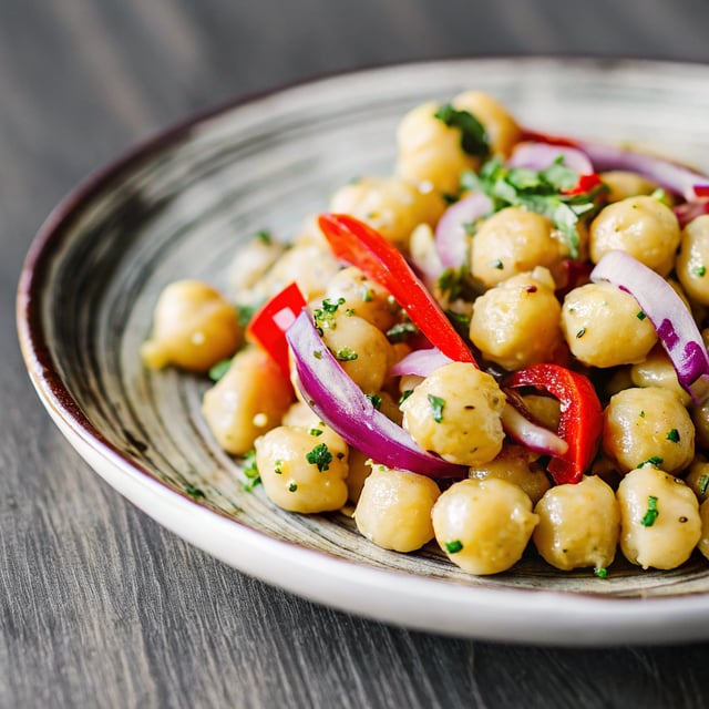 Jessica’s Marinated Chickpeas