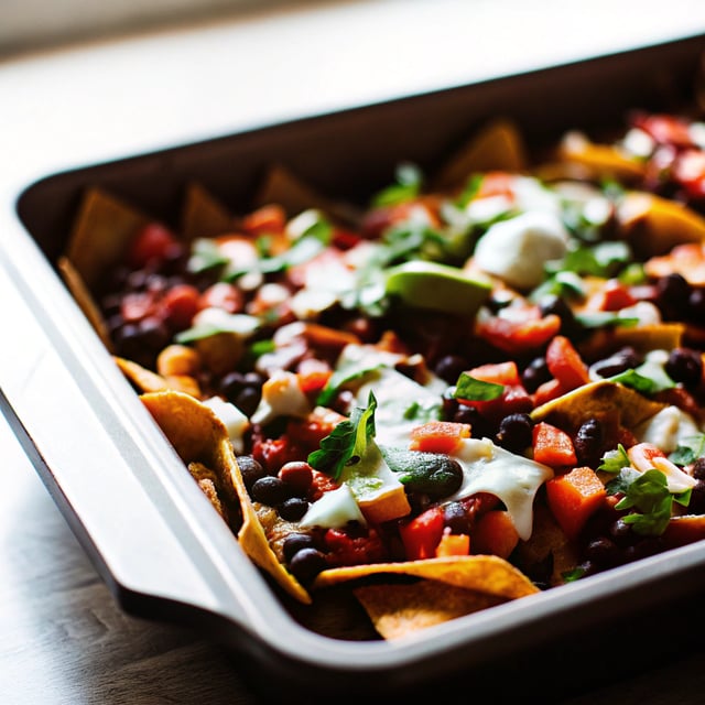 Loaded Veggie Nachos