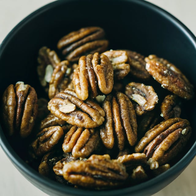 Naturally Sweetened Candied Pecans