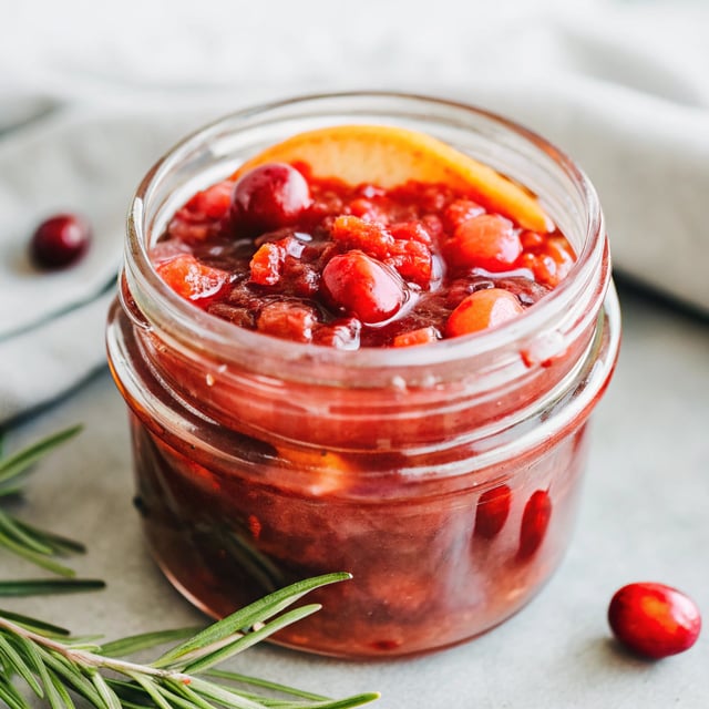 Naturally Sweetened Cranberry Sauce