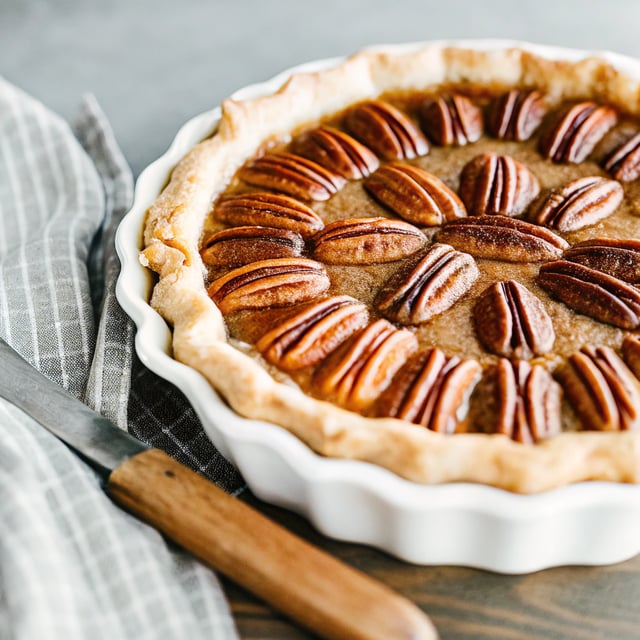 Naturally Sweetened Pecan Pie