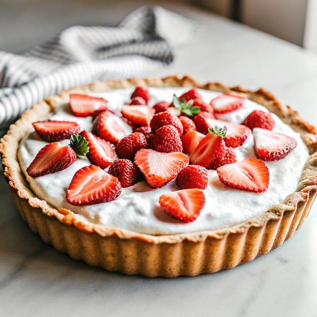 No-Bake Greek Yogurt Tart