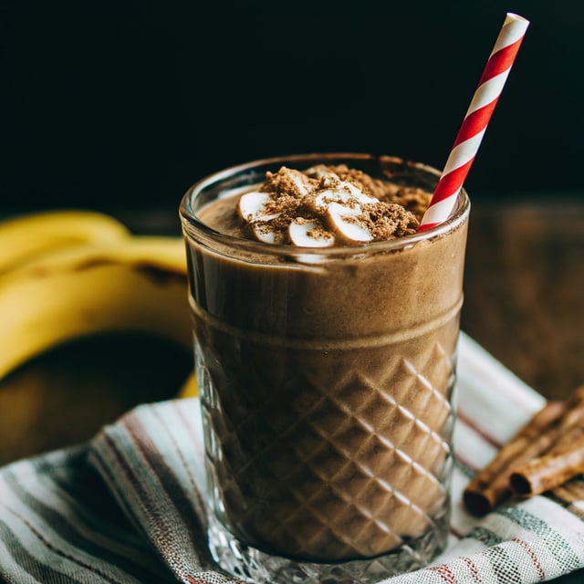 Oaxaca Chocolate Banana Smoothie