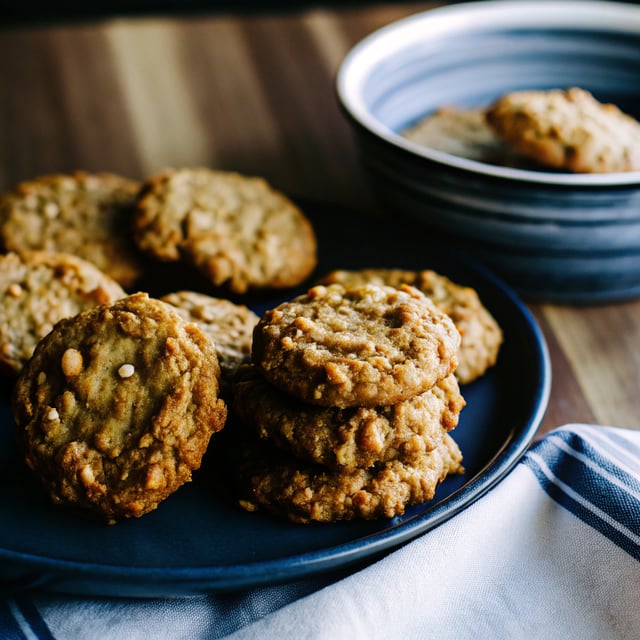 Peanut Butter Oat Cookies