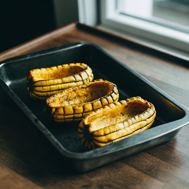 Perfect Roasted Delicata Squash