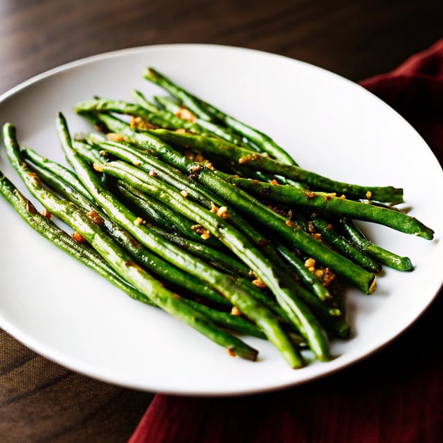 Perfect Roasted Green Beans