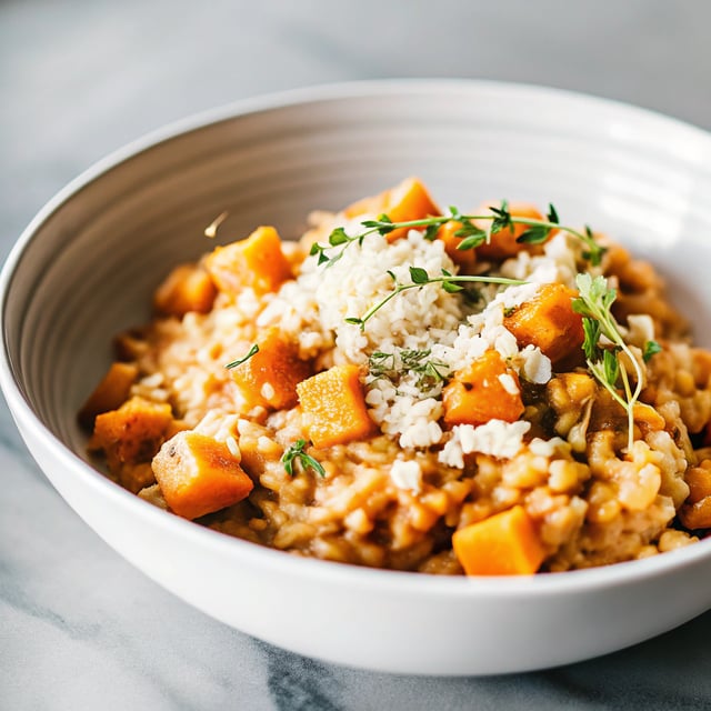 Roasted Butternut Squash Risotto