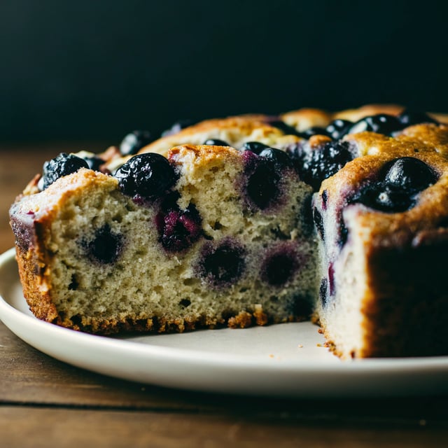 Simple Blueberry Cake