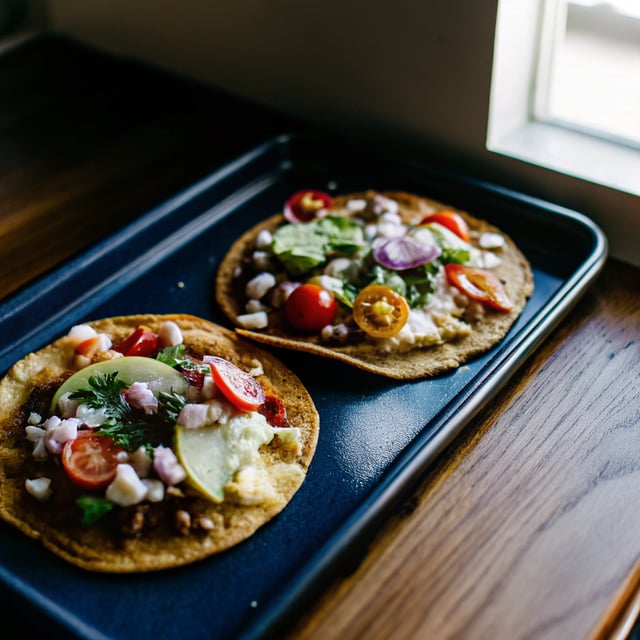 Simple Breakfast Tostadas