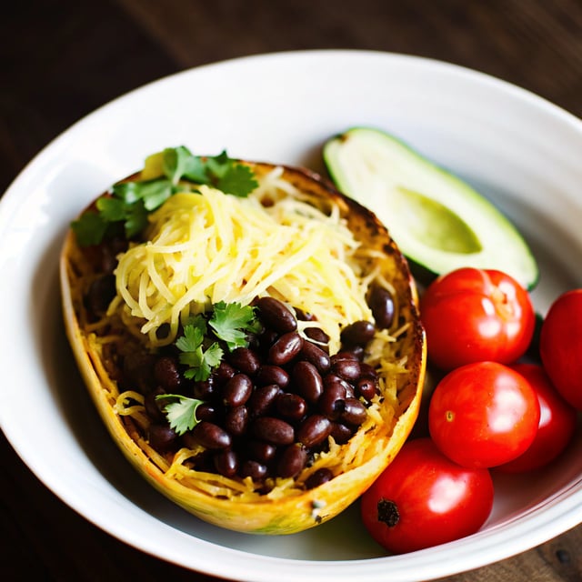 Spaghetti Squash Burrito Bowls