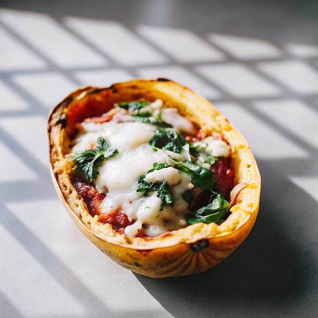 Spaghetti Squash “Pizza” Bowls