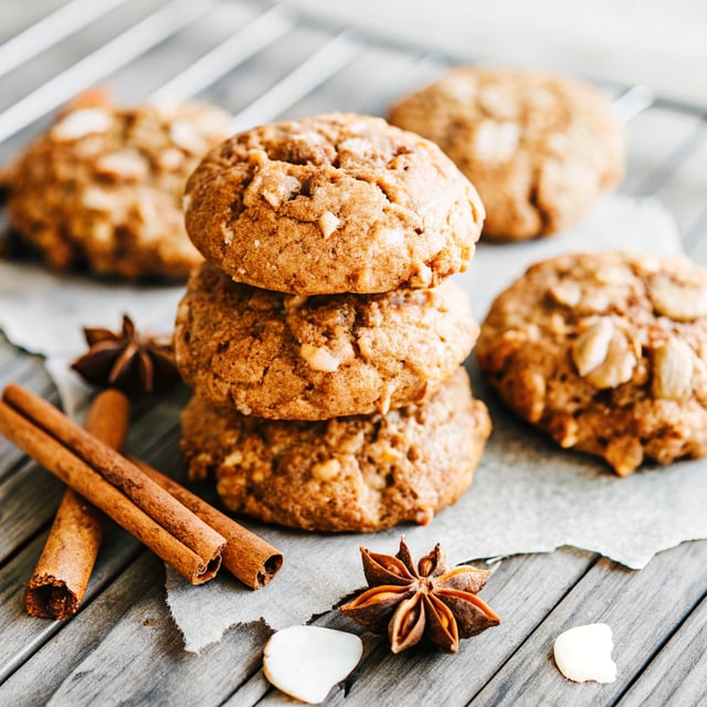 Spiced Oatmeal Cookies