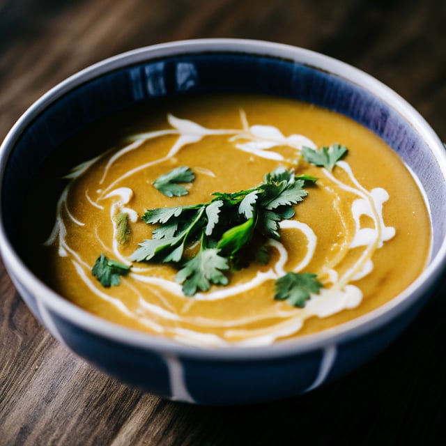 Thai Curried Butternut Squash Soup