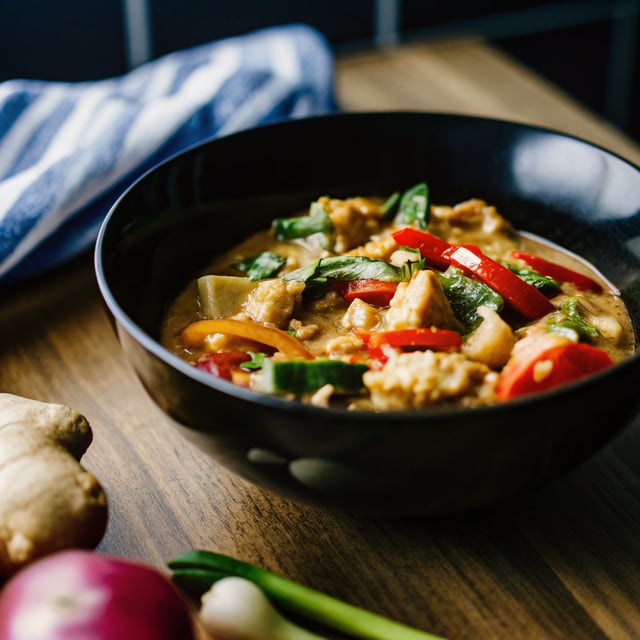 Thai Panang Curry with Vegetables