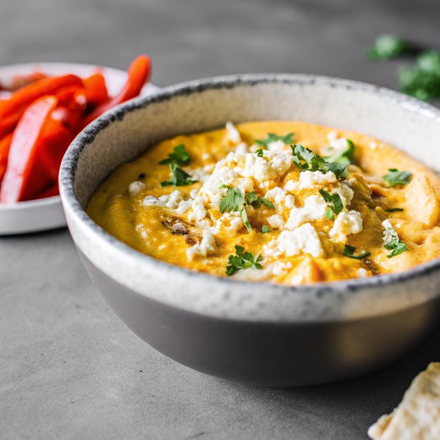 Vegan Chipotle Carrot Queso