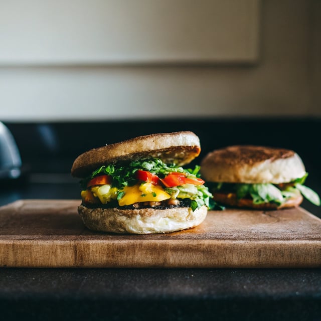 Veggie Breakfast Sandwich