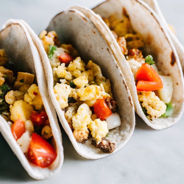 Veggie Breakfast Tacos