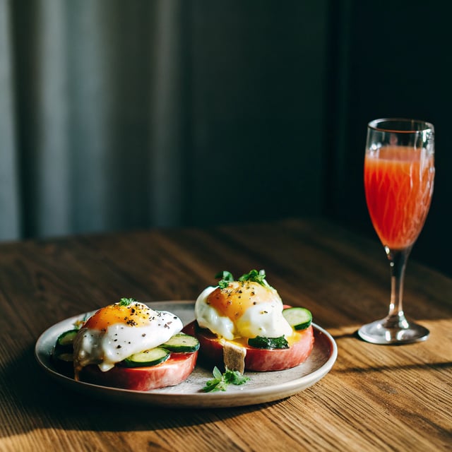 Watermelon Mimosas