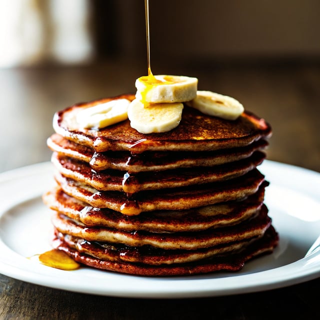 Whole Wheat Banana Pancakes