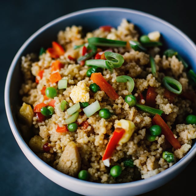 10 Minute Healthy Cauliflower Rice