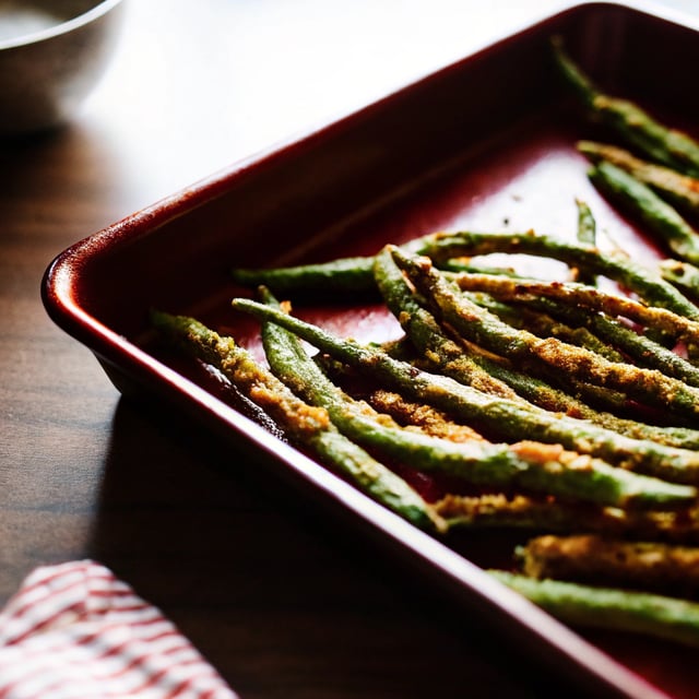 Baked Green Bean Fries