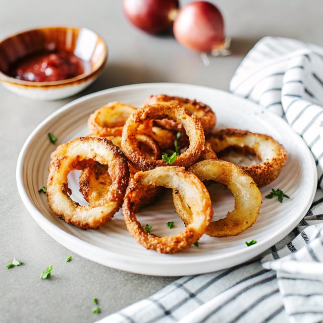 Baked Onion Rings