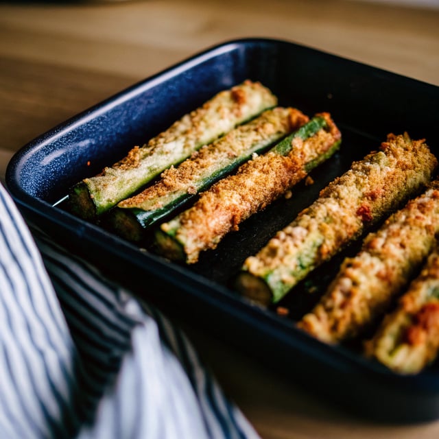 Baked Parmesan Zucchini